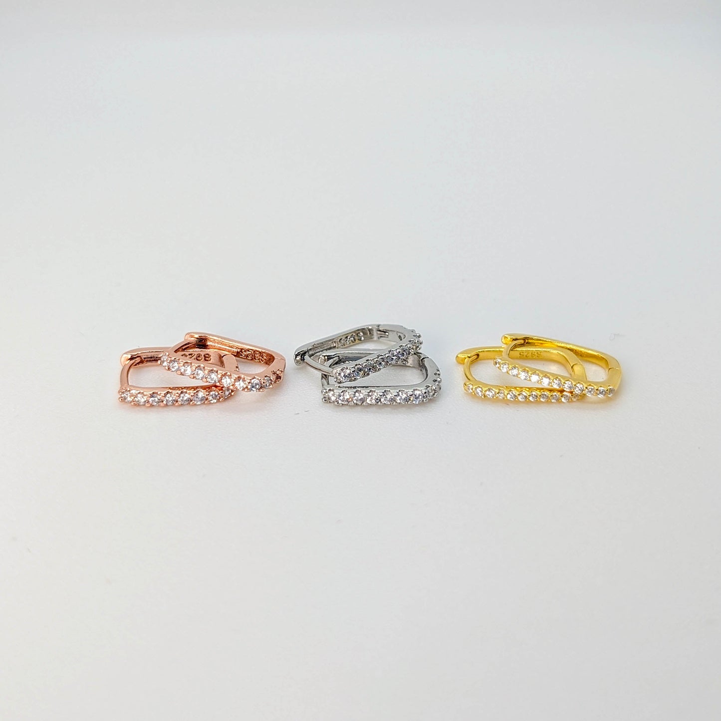 EternaGlow Mini Hoop Earrings
