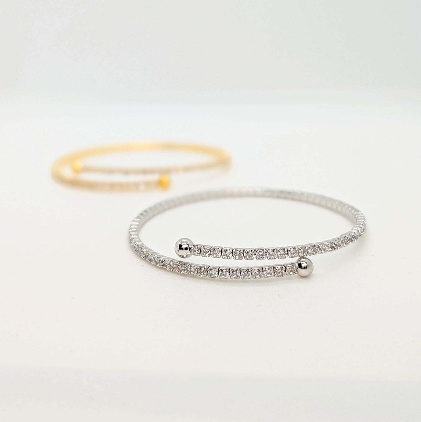 Moissanite Wrap Brangle