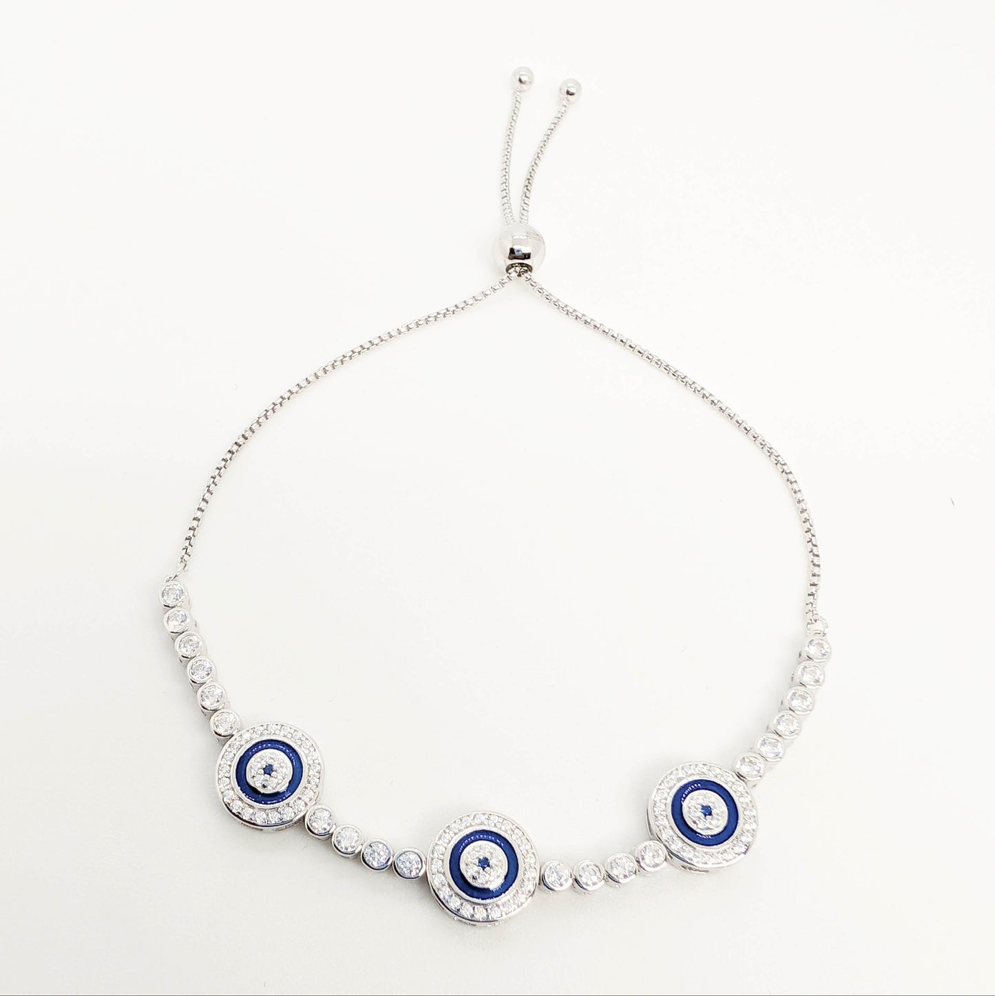 Evil Eye Silver Bracelets