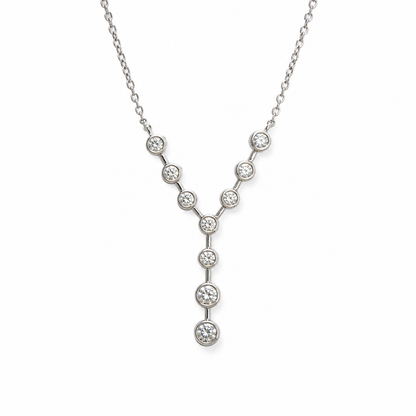 Luxe Lumière Moissanite Necklace