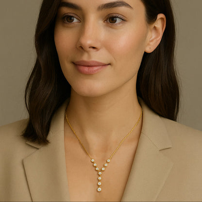 Luxe Lumière Moissanite Necklace