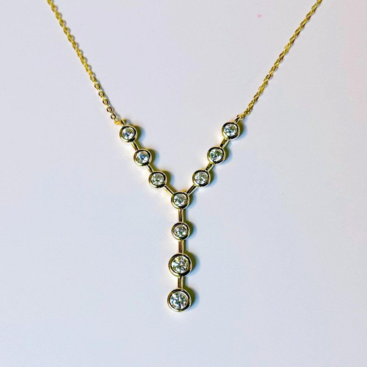 Luxe Lumière Moissanite Necklace