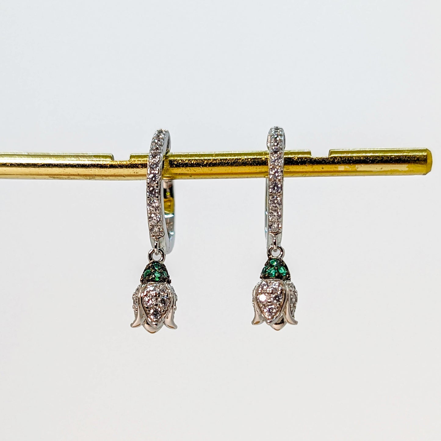 Enchanting Tulip Drop Earrings