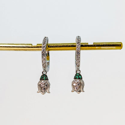 Enchanting Tulip Drop Earrings