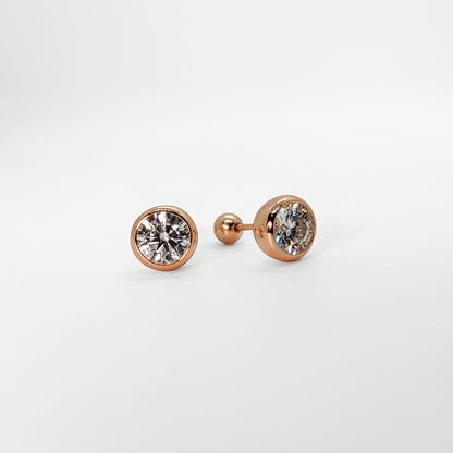 Dazzling Moissanite Studs