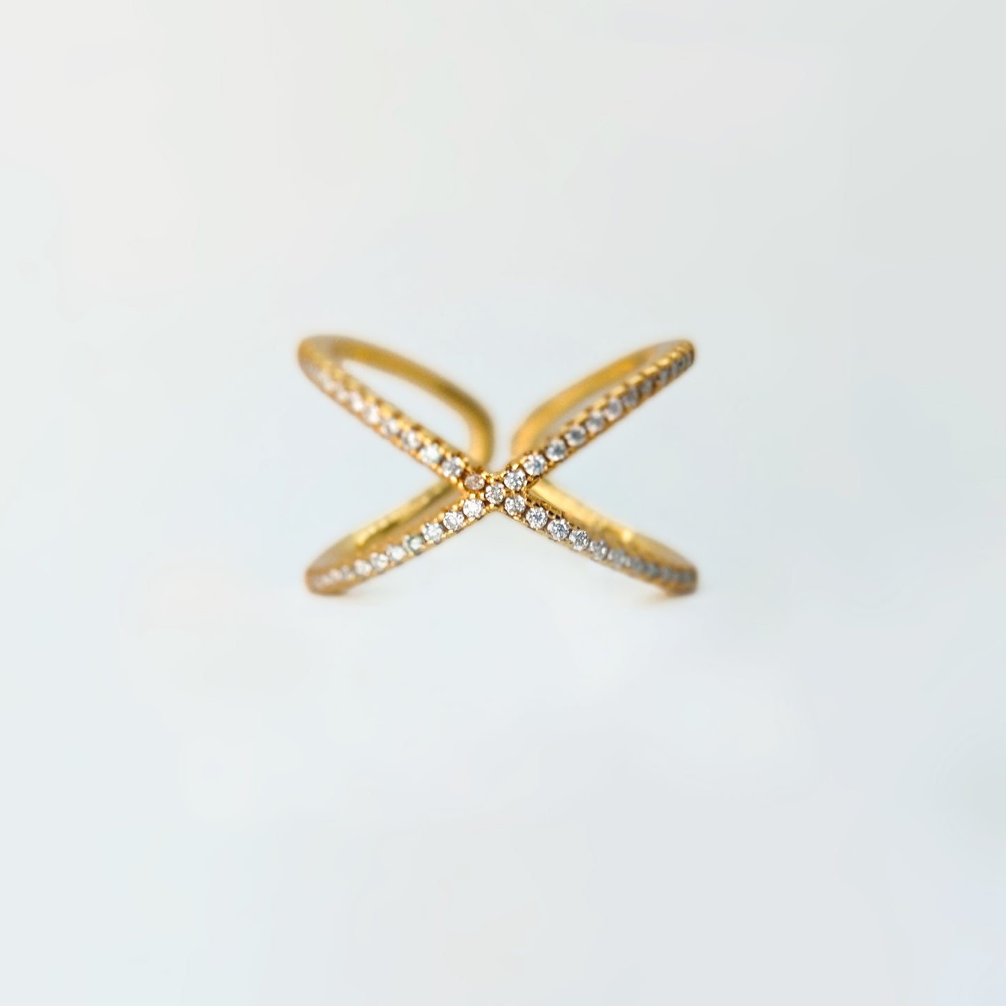 Divine Radiance X Open Ring