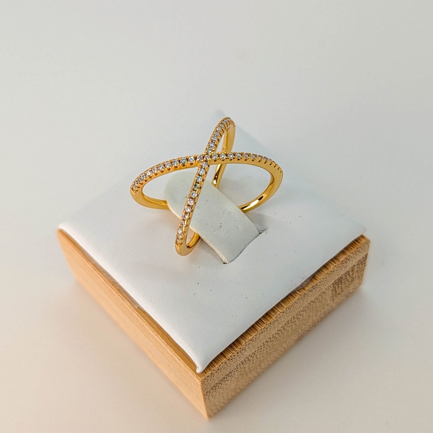 Divine Radiance X Open Ring