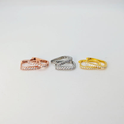 EternaGlow Mini Hoop Earrings
