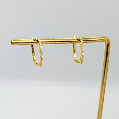 EternaGlow Mini Hoop Earrings