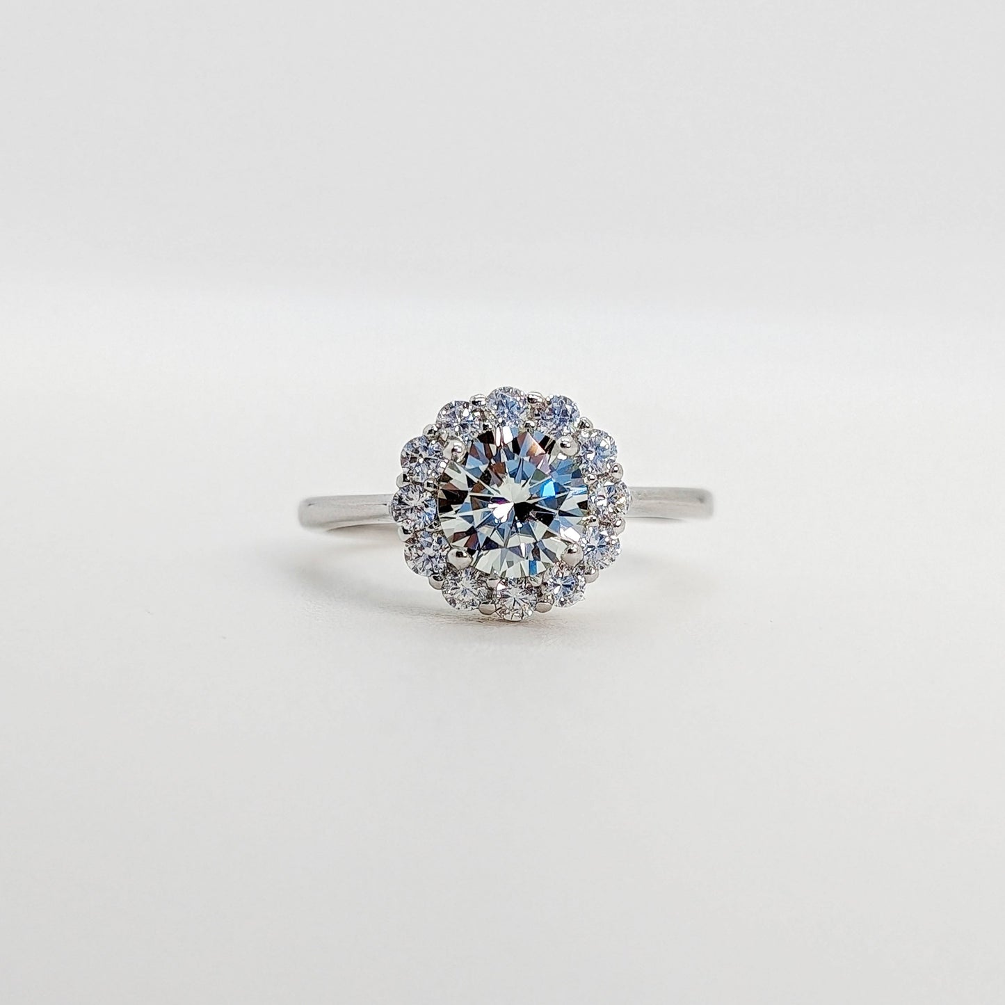 Lunar Glow Moissanite Ring