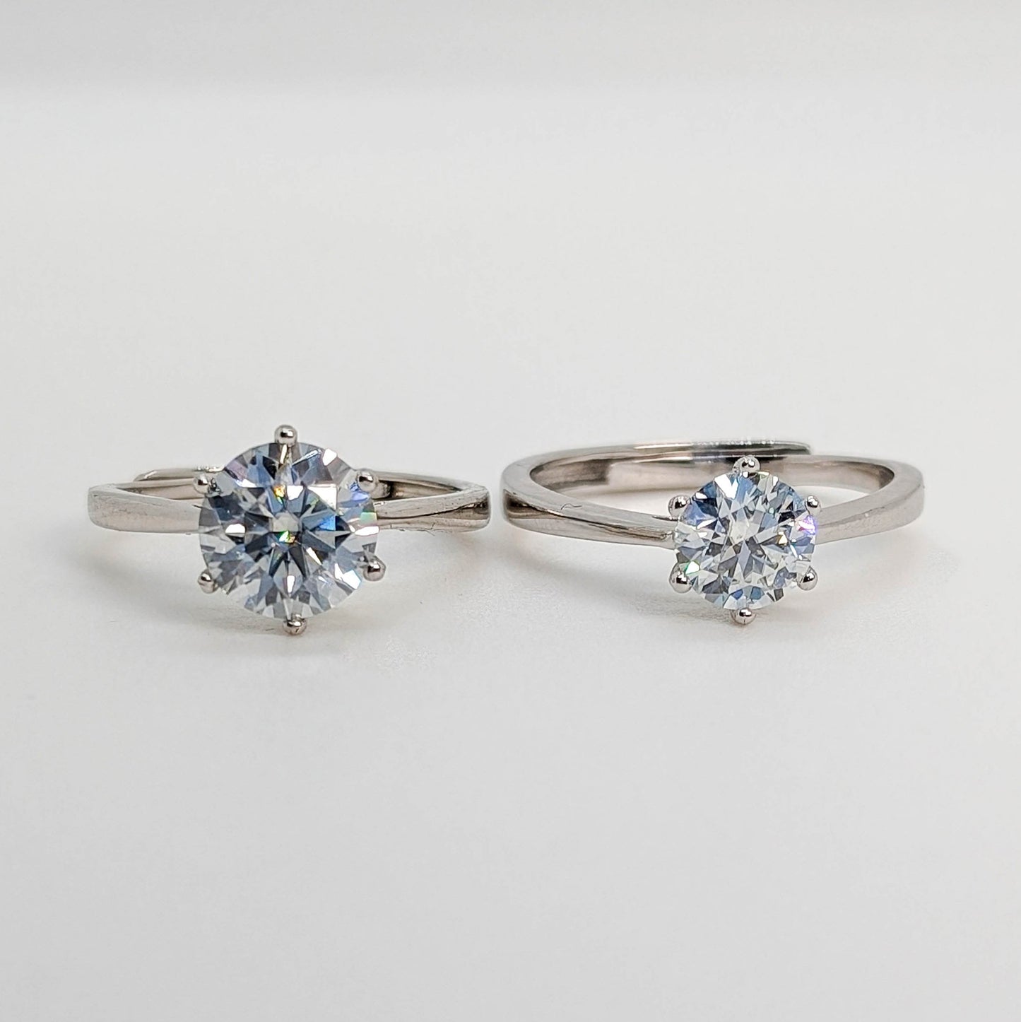 Timeless Elegance 1CT Moissanite Solitaire Ring