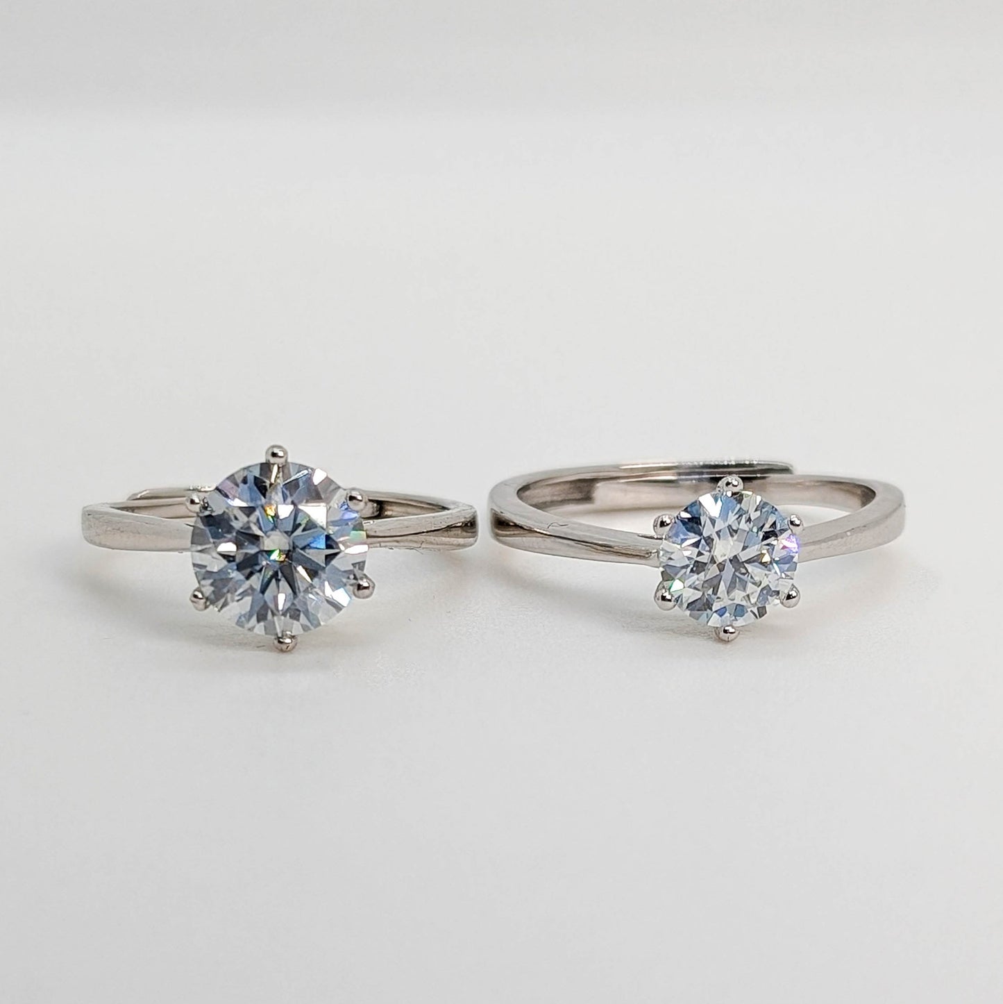 Timeless Elegance 2CT Moissanite Solitaire Ring