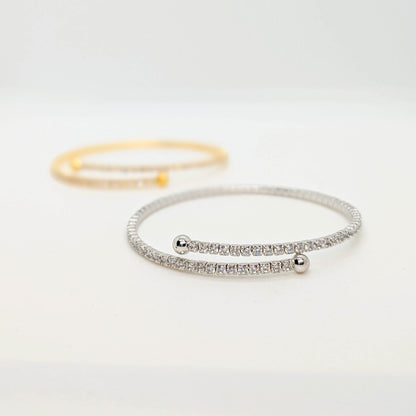 Moissanite Wrap Brangle