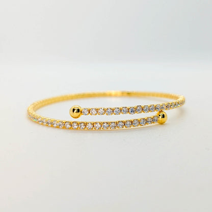 Moissanite Wrap Brangle