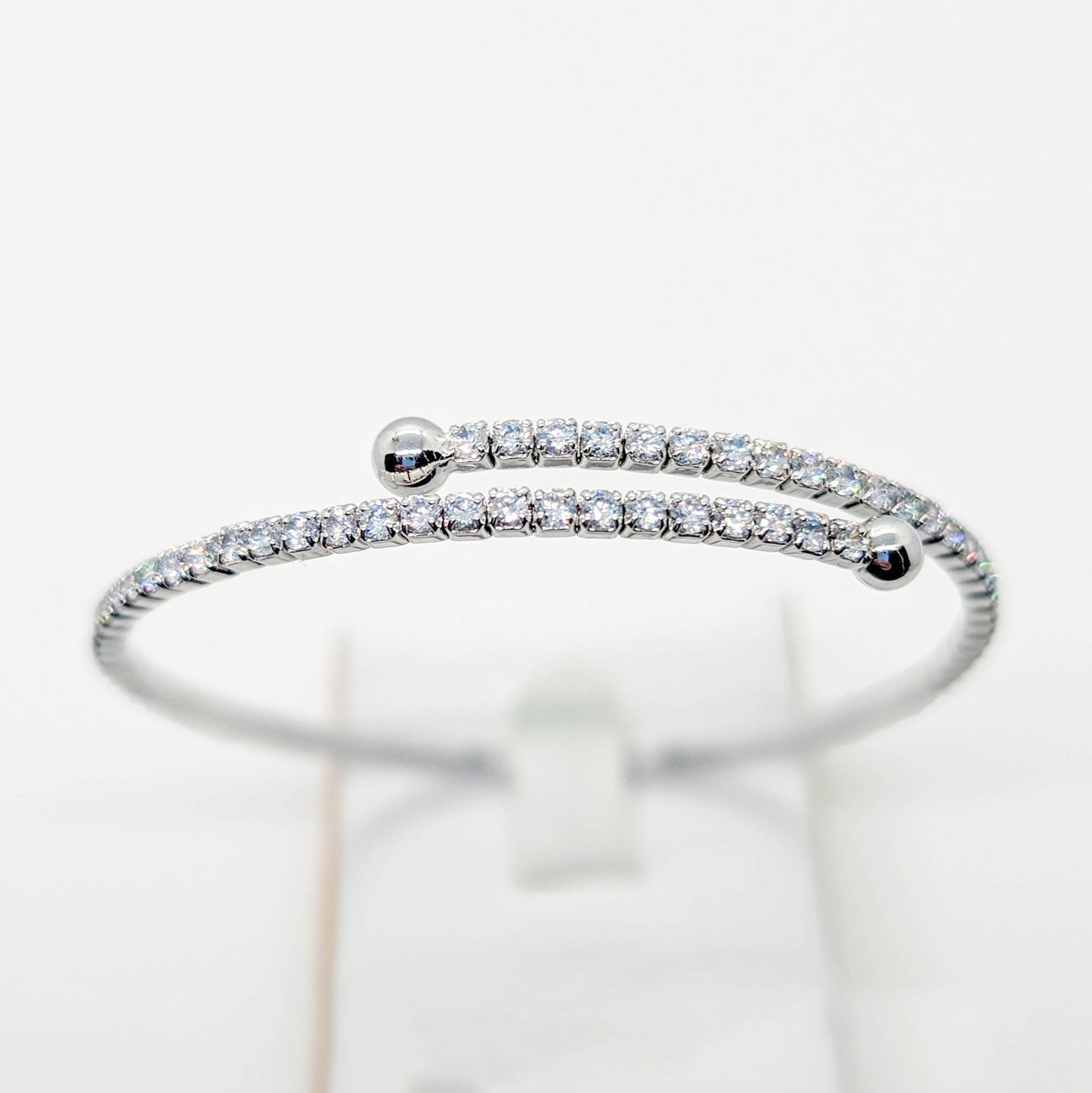 Moissanite Wrap Brangle