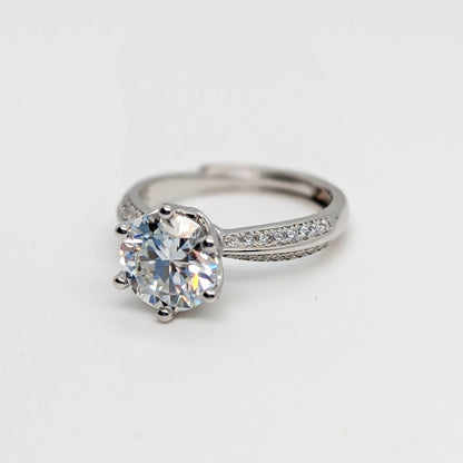 Celestial Radiance 2CT Moissanite Ring