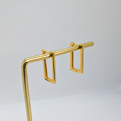 Modéon GeoSquare Hoop Earrings