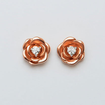 Rosé brilliance Moissanite set